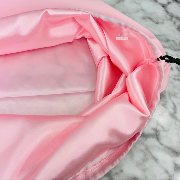 Kate Spade New Logo Pink XL Large Drawstring Dust Bag - Picture 5 of 5
